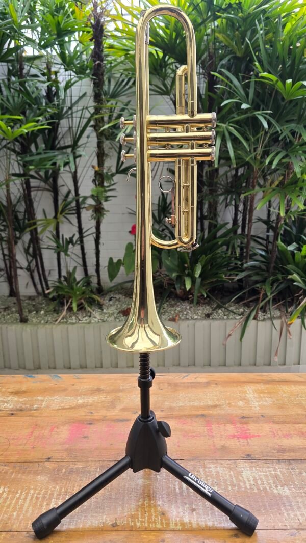 Trompete Bach USA TR300 Laqueado Sib (Usado) - Imagem 3