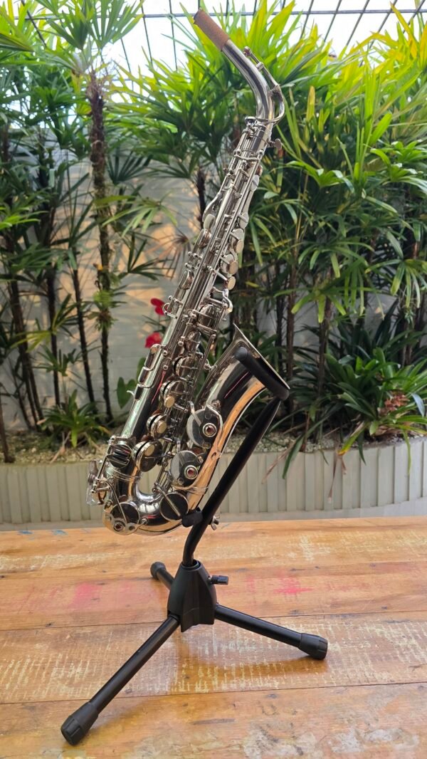 Sax Alto Weril Rex II Niquelado Mib (Usado) Estudante - Imagem 2
