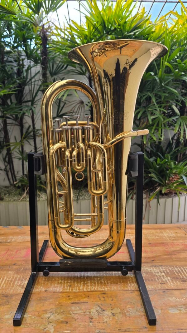 Bombardino/Euphonium Hoyden HBB50L 4 Pistos Laqueado Sib (Usado) - Imagem 2