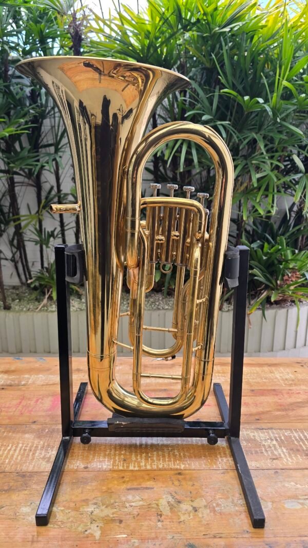 Bombardino/Euphonium Hoyden HBB50L 4 Pistos Laqueado Sib (Usado) - Imagem 3