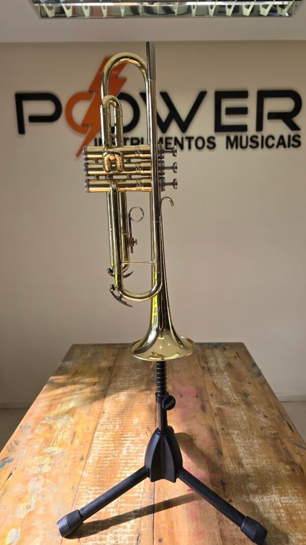 Trompete King 600 Laqueado Sib (Usado) ** - Imagem 2