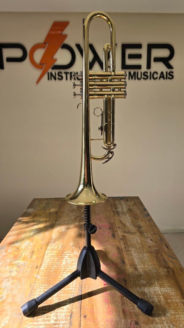 Trompete King 600 Laqueado Sib (Usado) ** - Imagem 3