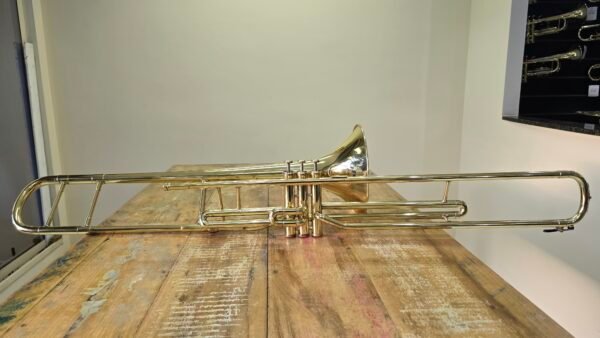 Trombone de Pisto Longo Weril Bentley 91 Laqueado Sib (Usado) - Imagem 2
