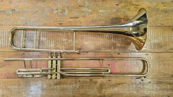 Trombone de Pisto Longo Weril Bentley 91 Laqueado Sib (Usado) - Imagem 3