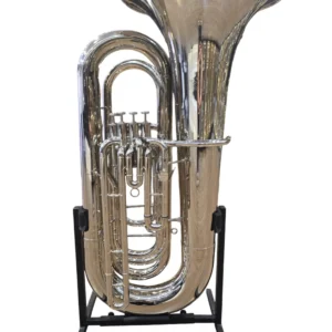 Tuba Kings Brasil 4/4 4 Pistos Niquelada Sib (Semi-Novo)