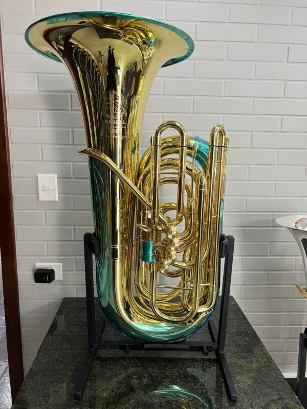 Tuba HS Musical TB6 Marcos dos Anjos 5/4 Laqueada Sib (Nova) - Imagem 2
