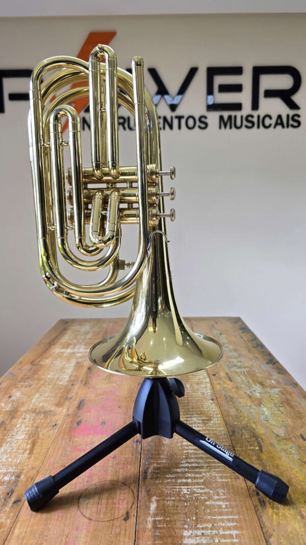 Trombonito Reynolds Contempora Laqueado Sib (Usado) - Imagem 2