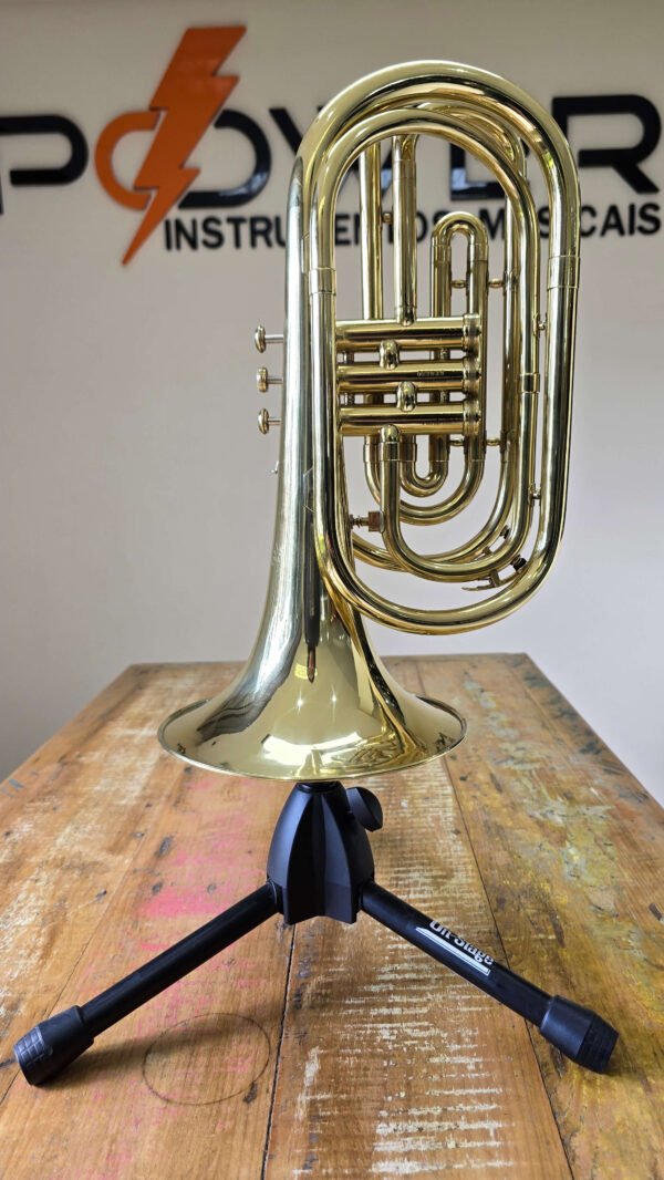 Trombonito Reynolds Contempora Laqueado Sib (Usado) - Imagem 3