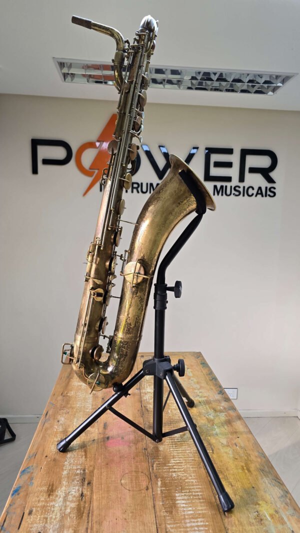Sax Barítono King Zephyr Laqueado Mib (Usado) - Imagem 2